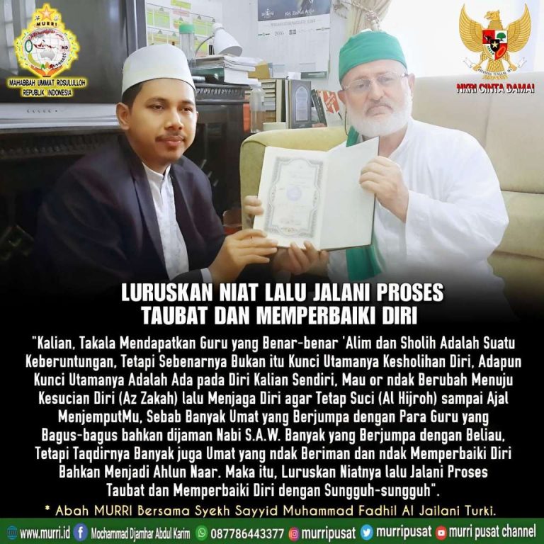 Bersama Syech Fadil Al Jaelani